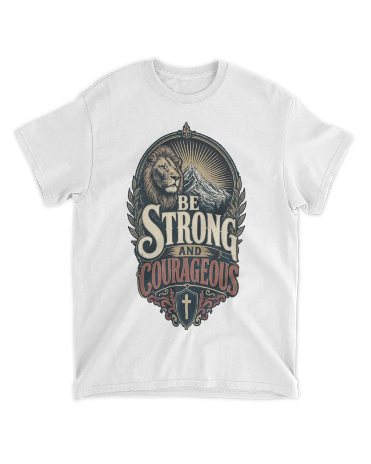 Joshua 1:9 t-shirt vintage v3