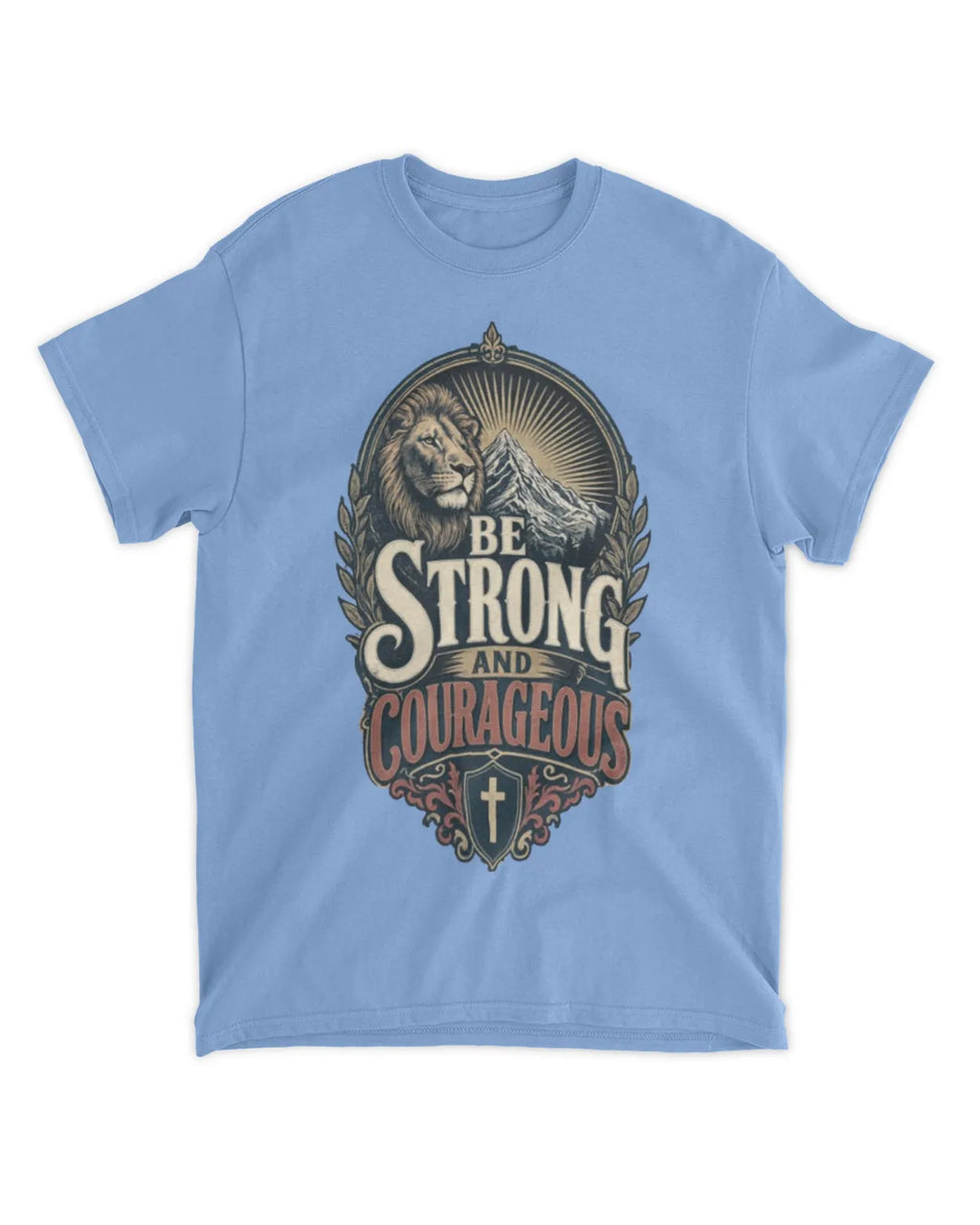 Joshua 1:9 t-shirt vintage v3