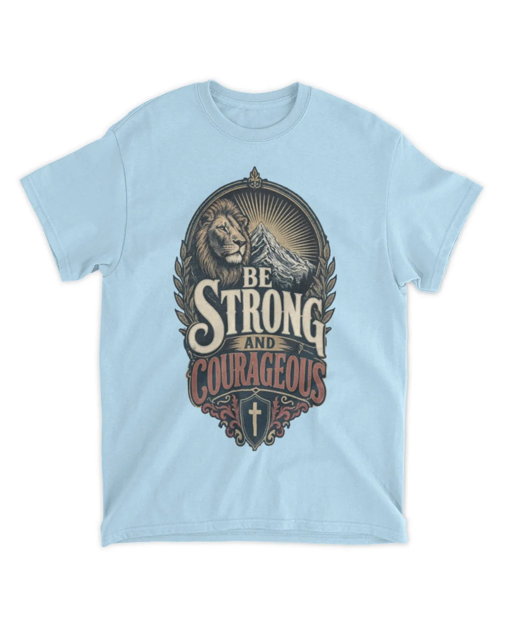 Joshua 1:9 t-shirt vintage v3