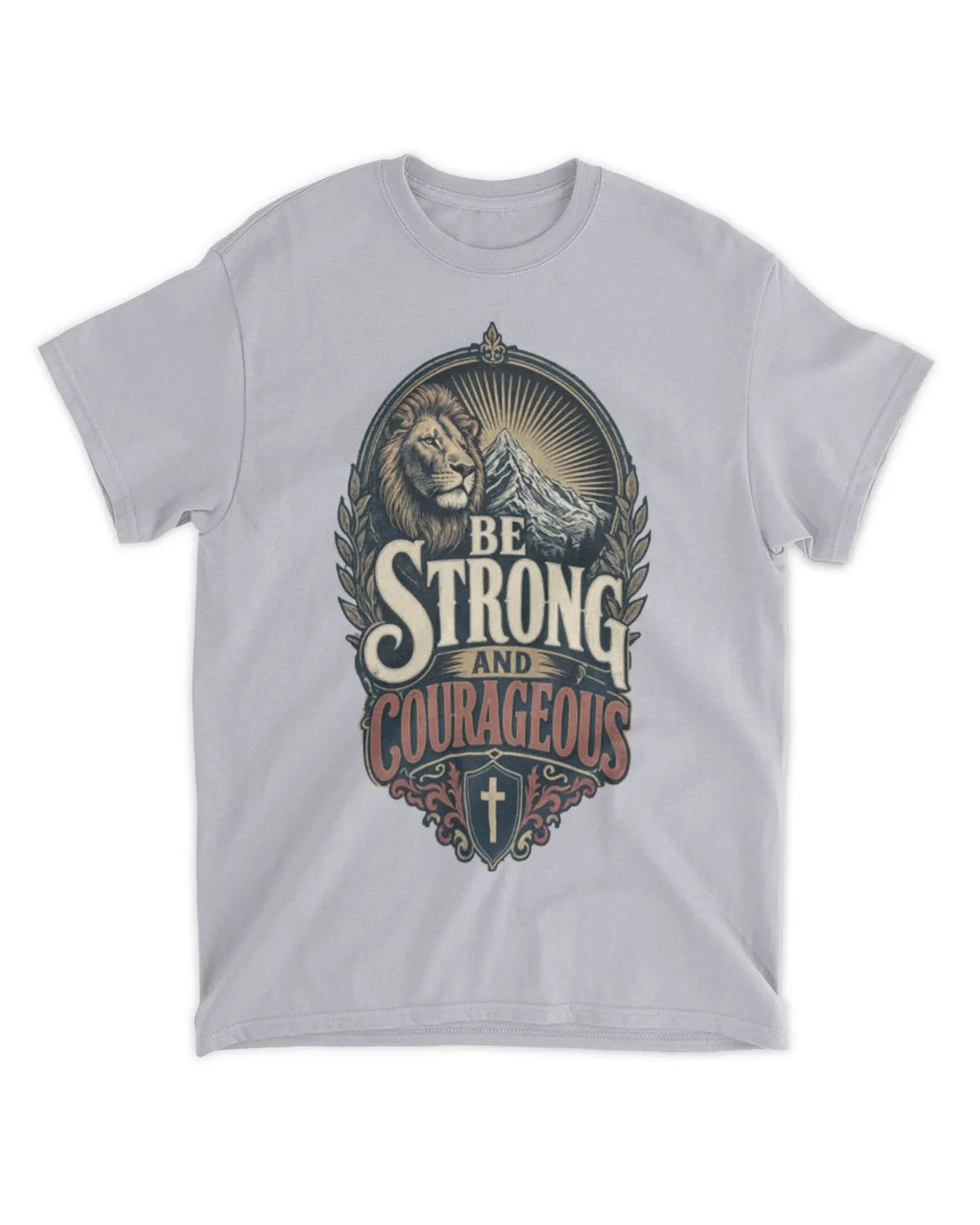 Joshua 1:9 t-shirt vintage v3