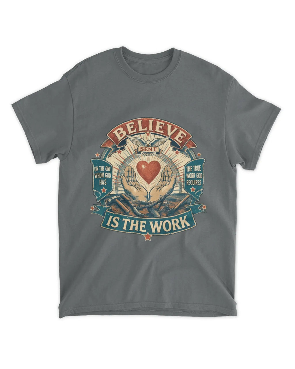 Johannes 6,29b T-Shirt