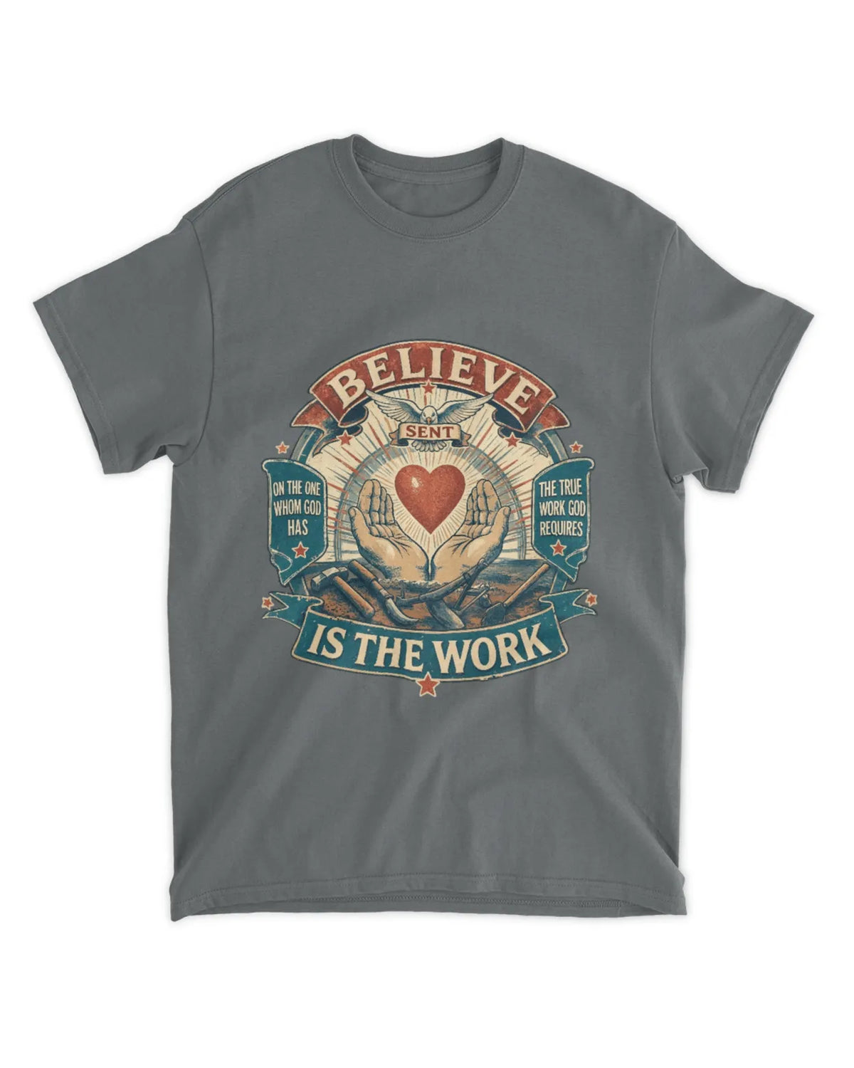 Johannes 6,29b T-Shirt