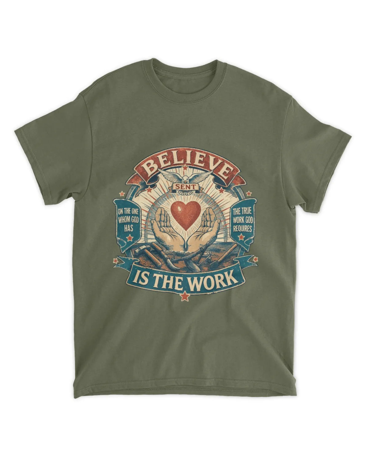 Johannes 6,29b T-Shirt