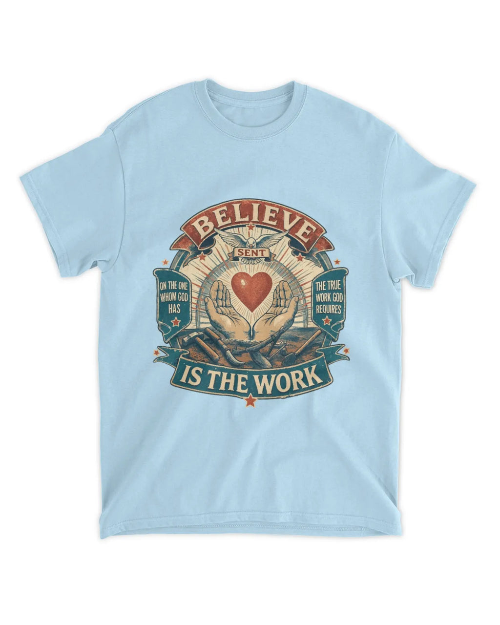Johannes 6,29b T-Shirt