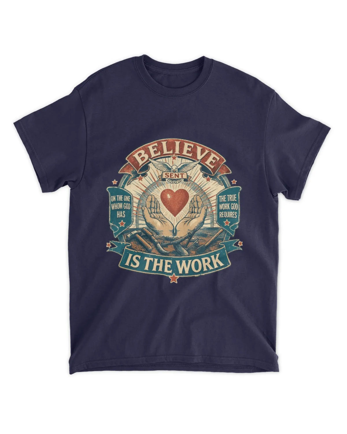 Johannes 6,29b T-Shirt