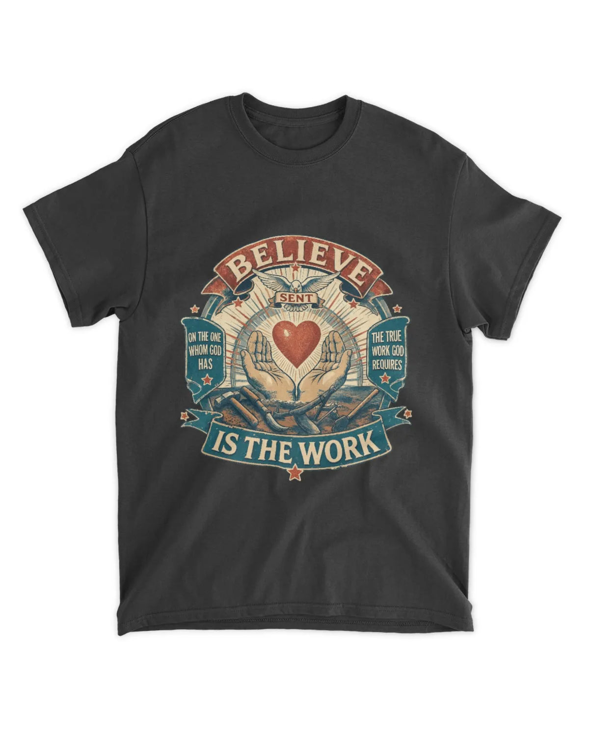 Johannes 6,29b T-Shirt