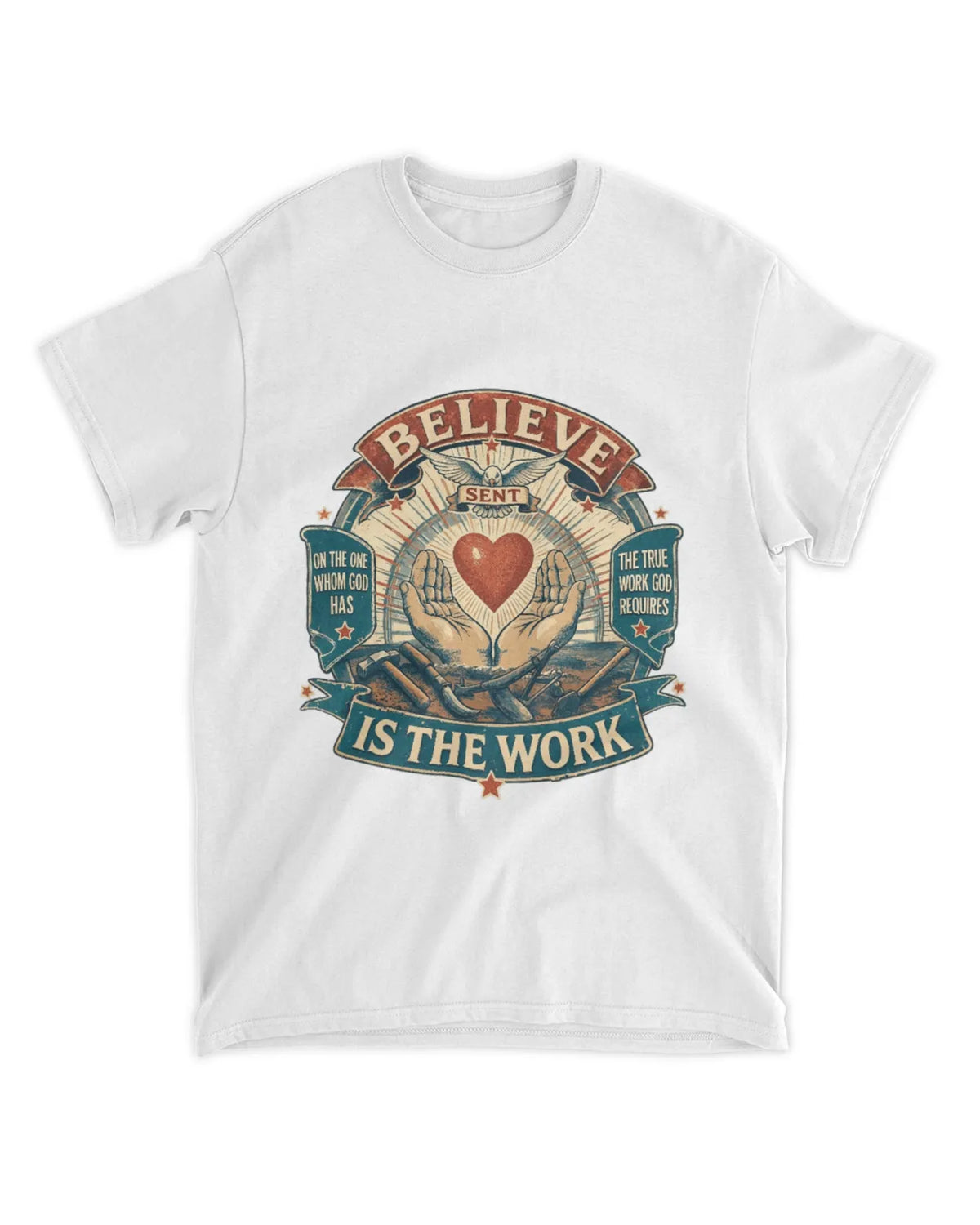 Johannes 6,29b T-Shirt