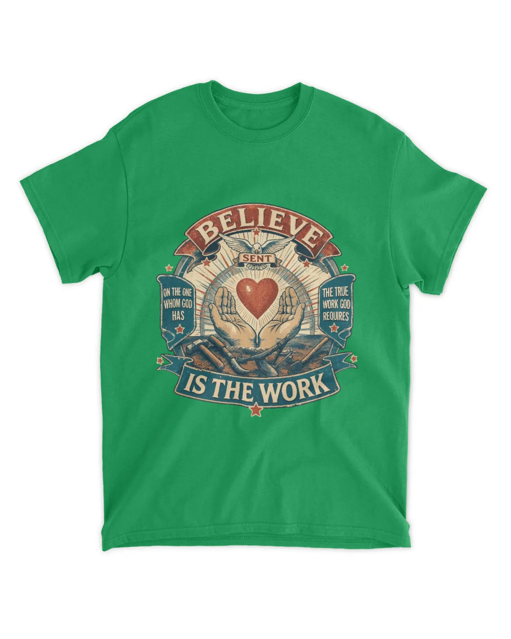 Johannes 6,29b T-Shirt