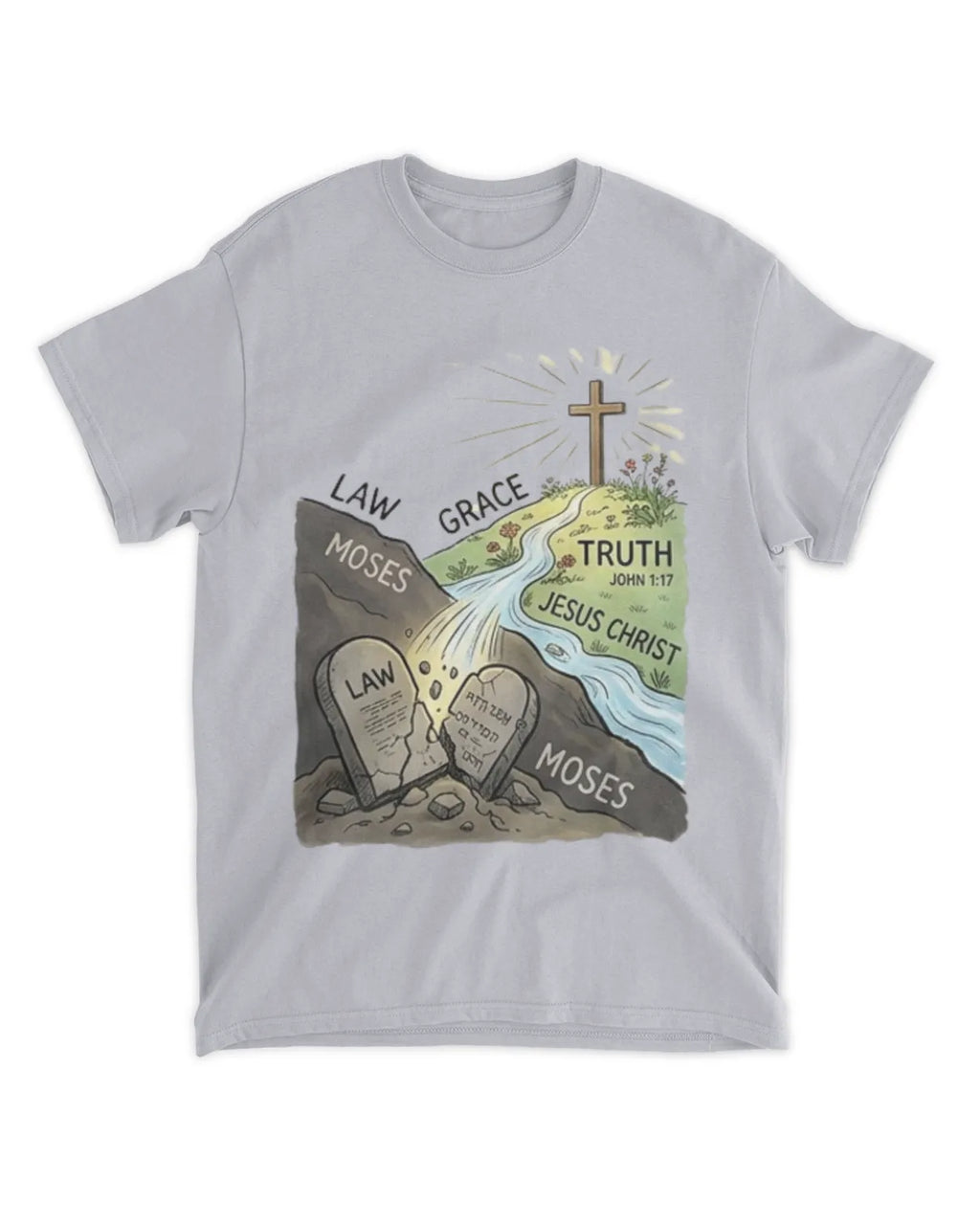 John 1:17b t-shirt