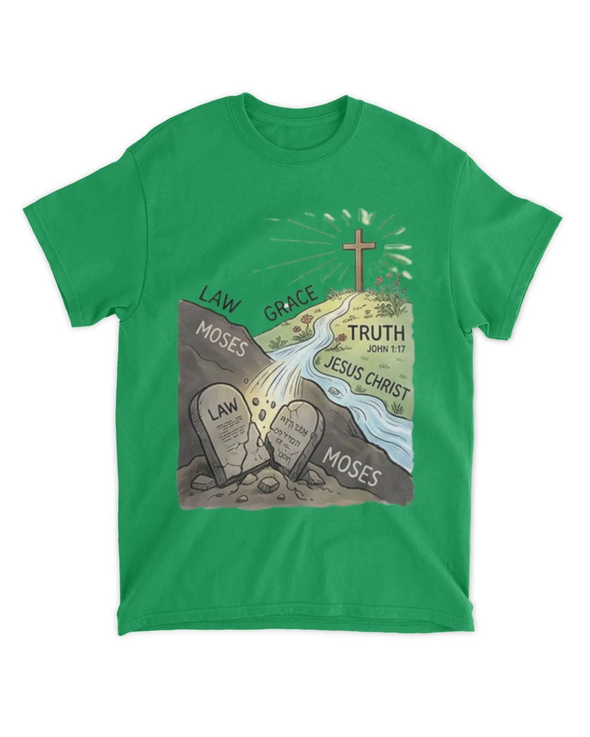 John 1:17b t-shirt