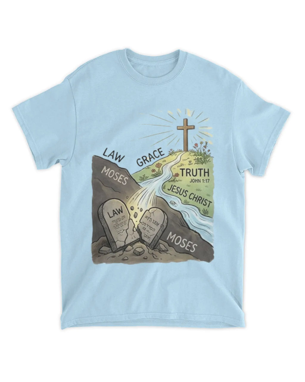 John 1:17b t-shirt