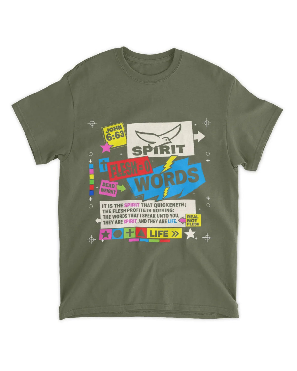 John 6:63 t-shirt