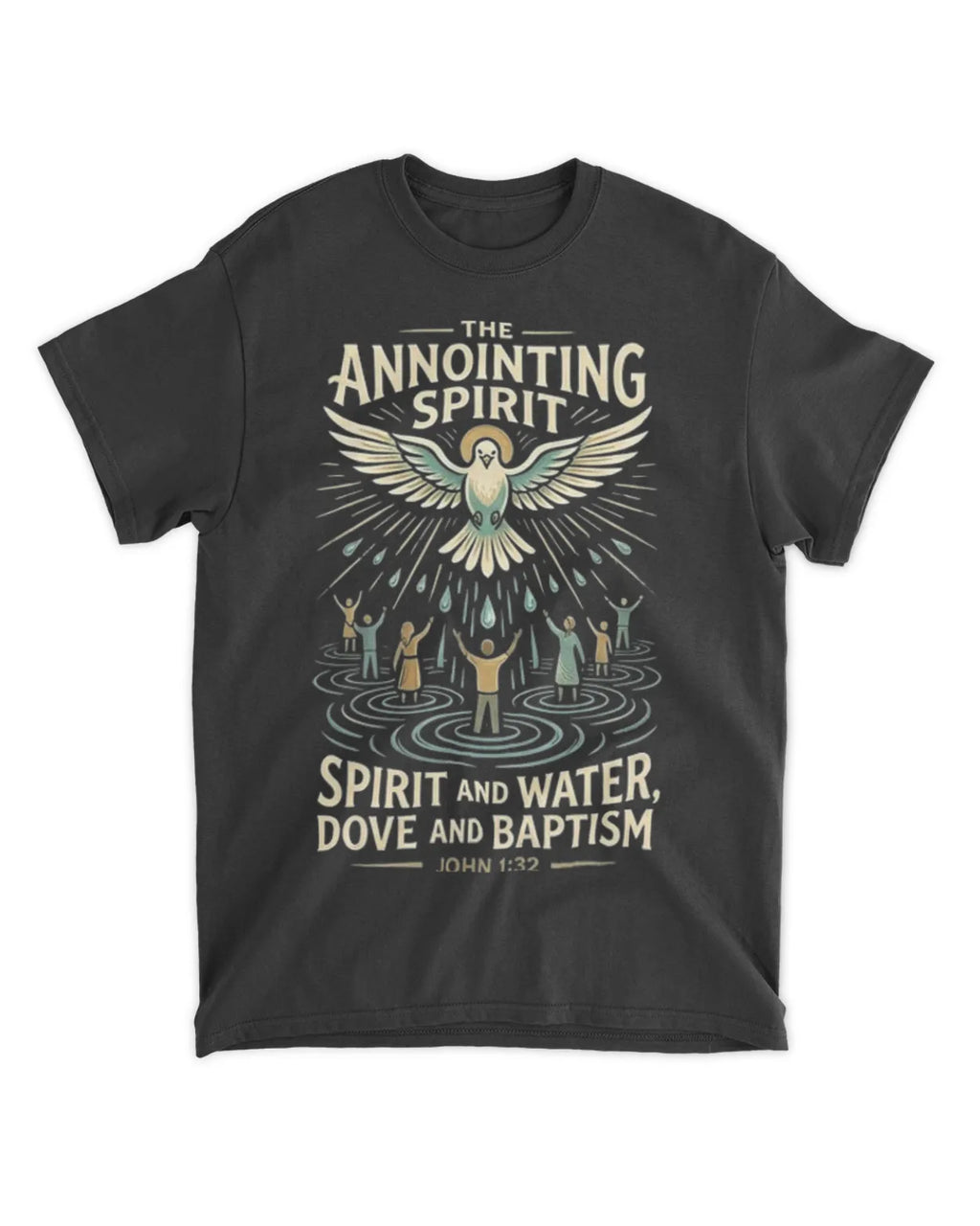 Johannes 1,32b T-Shirt