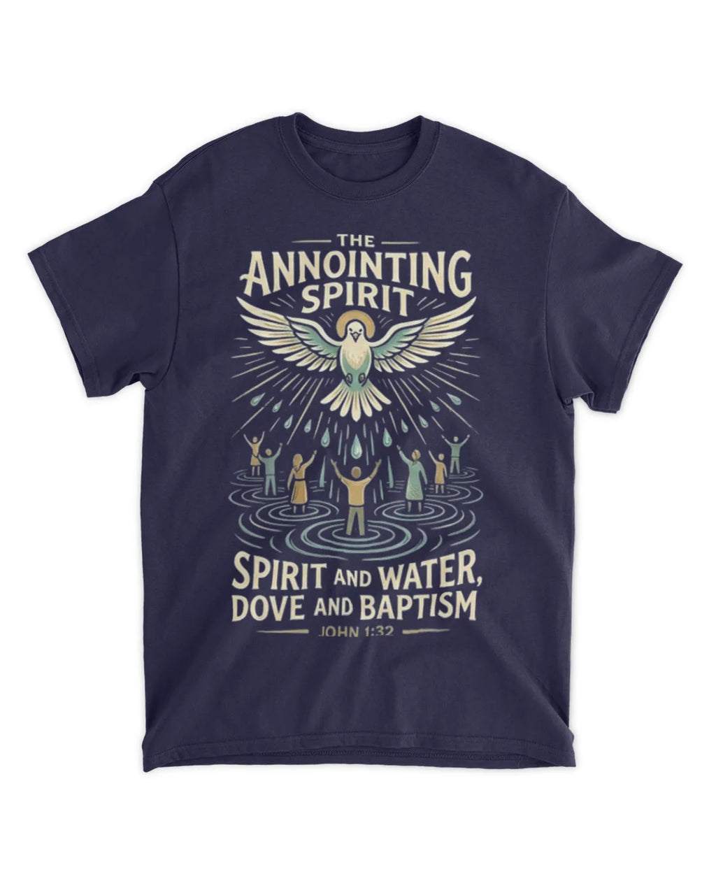 Johannes 1,32b T-Shirt
