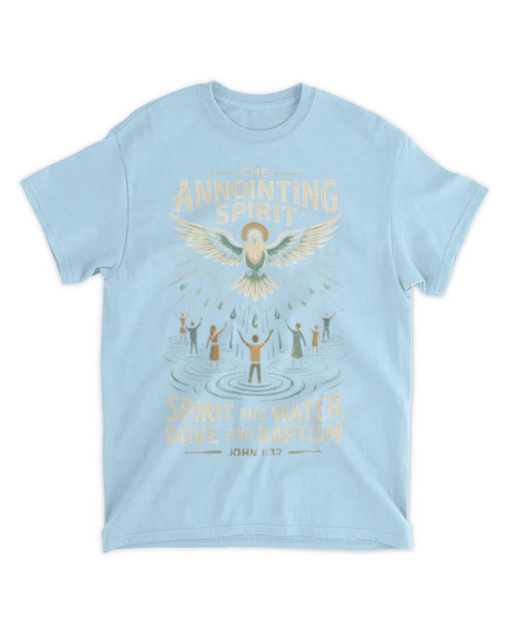 Johannes 1,32b T-Shirt