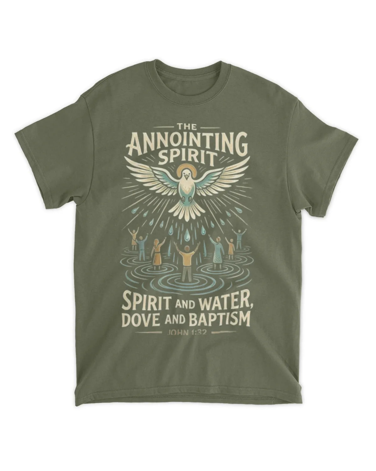 John 1:32b t-shirt