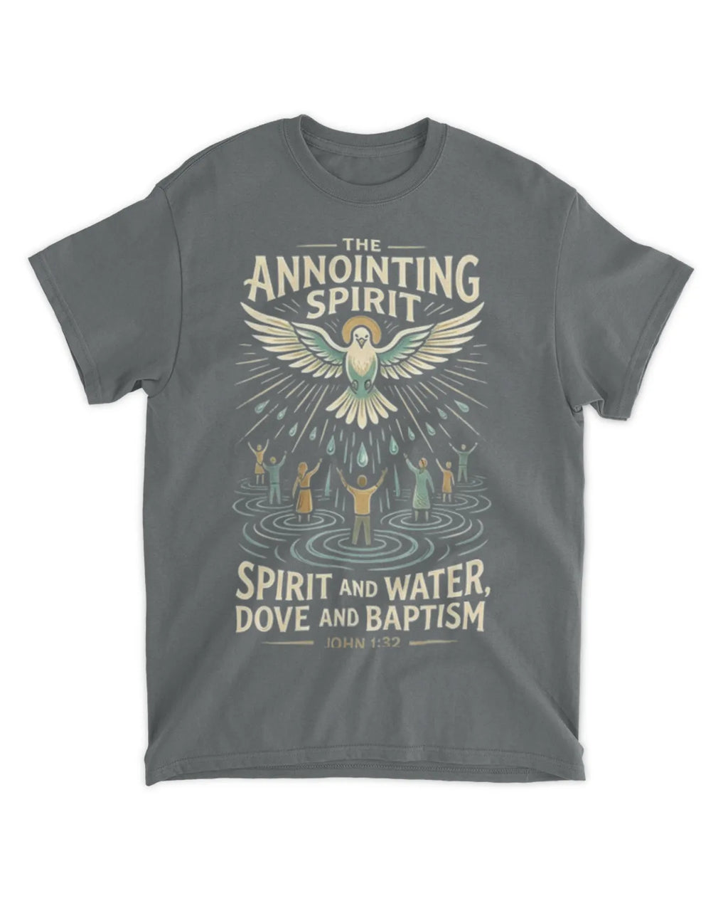 Johannes 1,32b T-Shirt