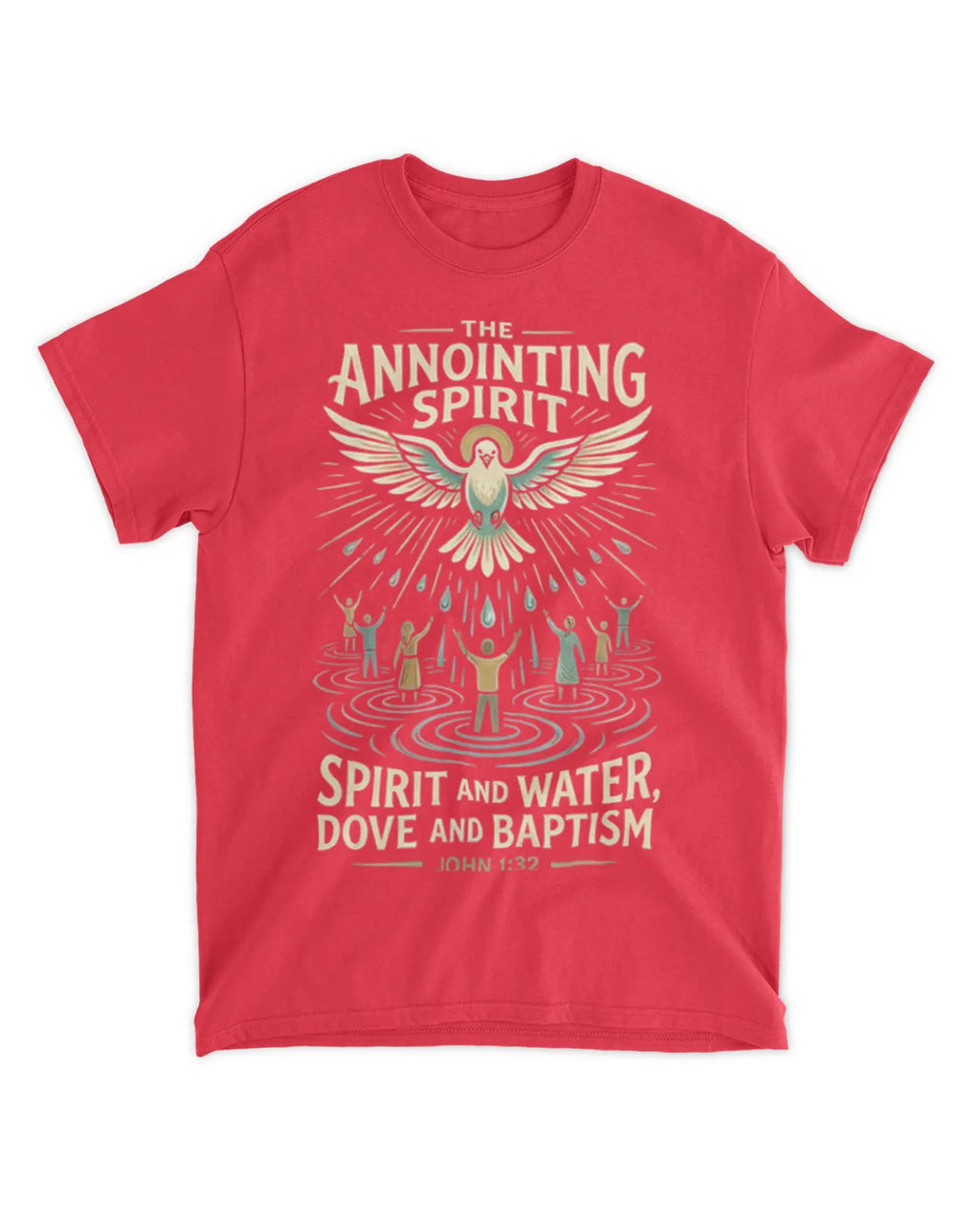 Johannes 1,32b T-Shirt