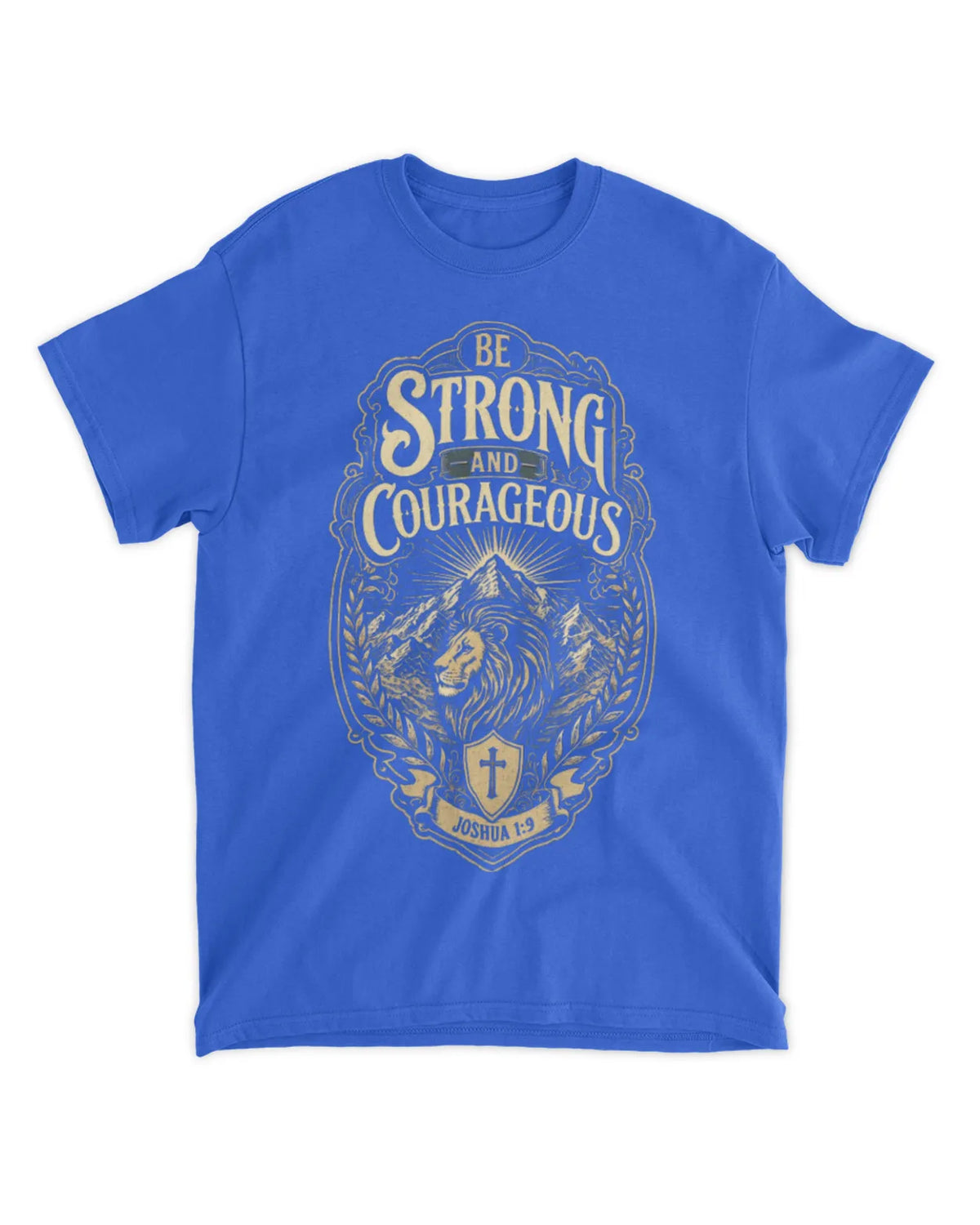 Joshua 1:9 t-shirt vintage v1