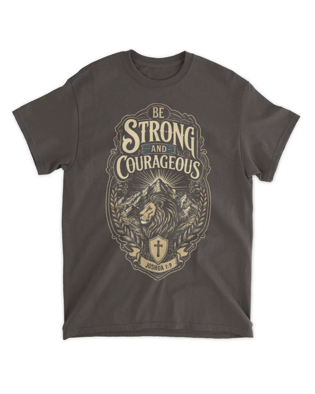 Joshua 1:9 t-shirt vintage v1