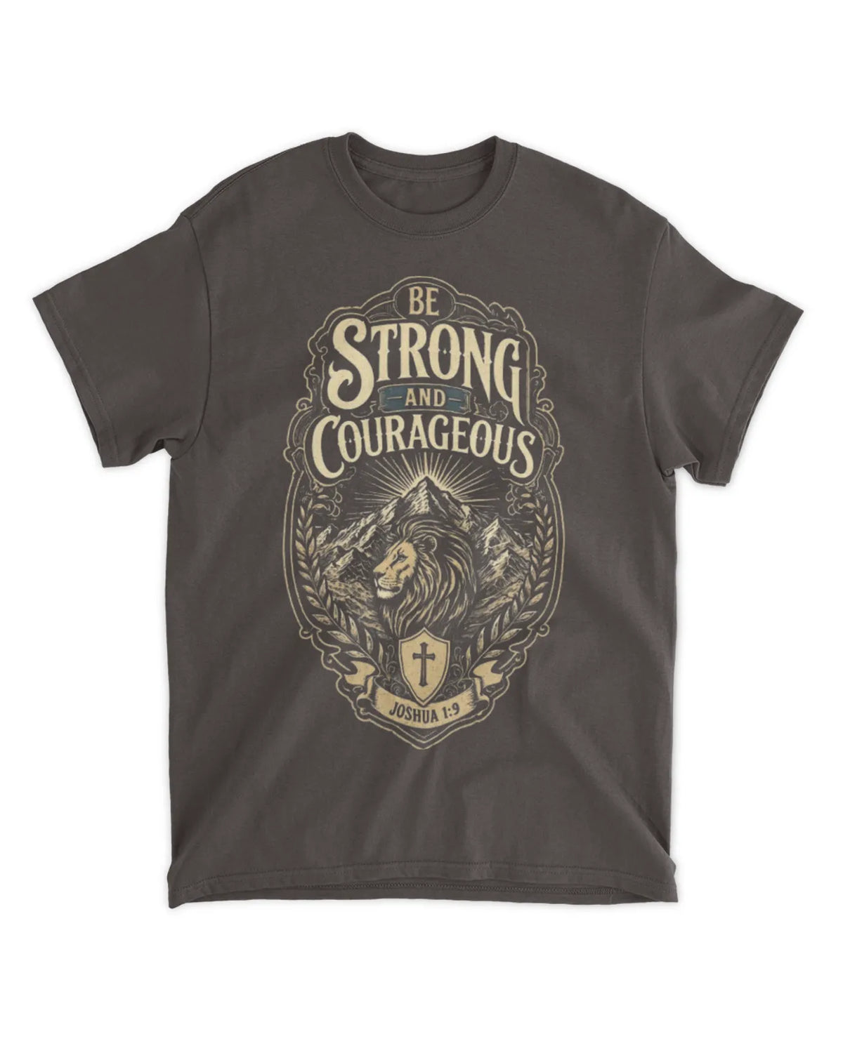 Joshua 1:9 t-shirt vintage v1