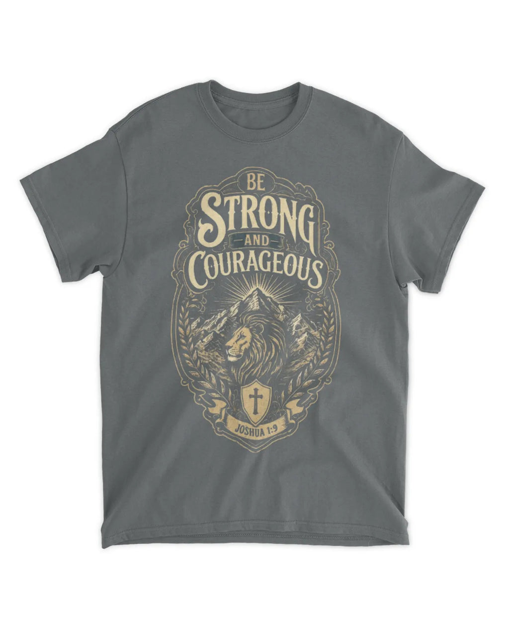 Joshua 1:9 t-shirt vintage v1