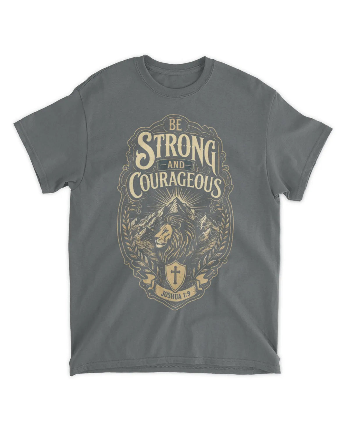 Joshua 1:9 t-shirt vintage v1
