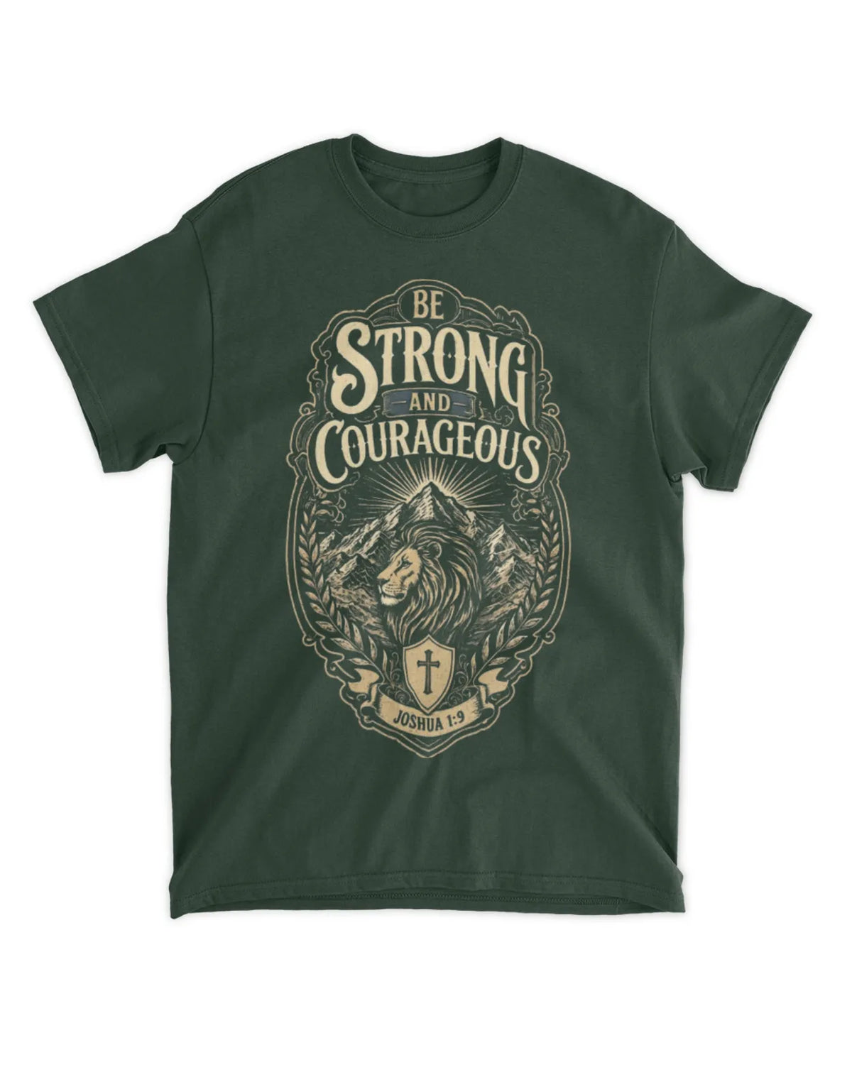 Joshua 1:9 t-shirt vintage v1