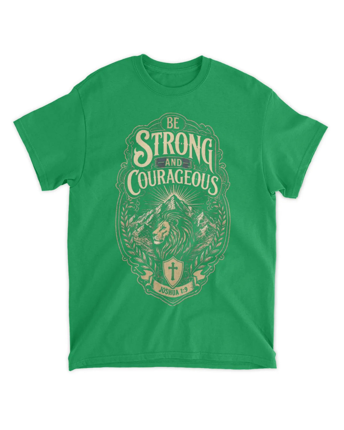 Joshua 1:9 t-shirt vintage v1