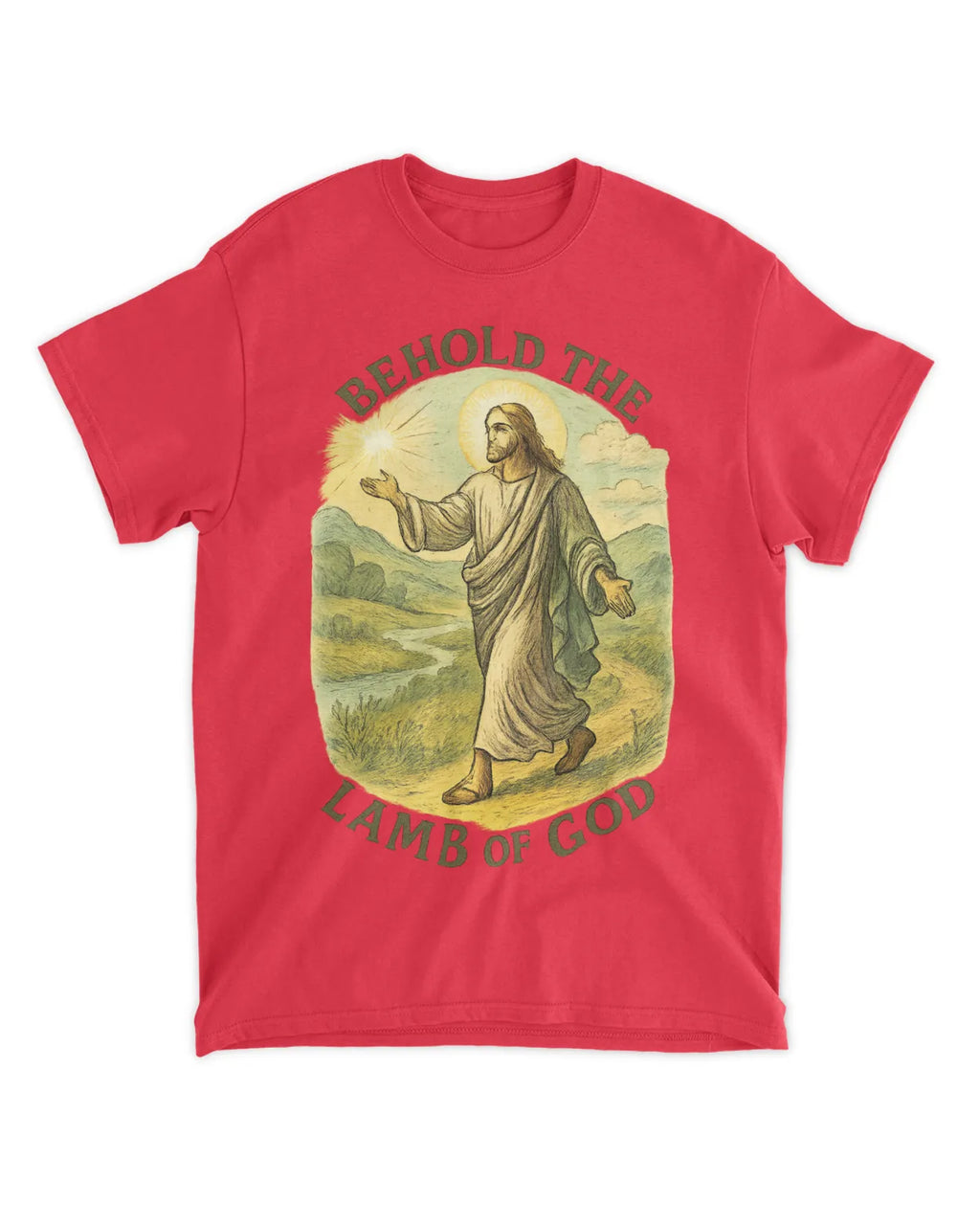Johannes 1,36 T-Shirt
