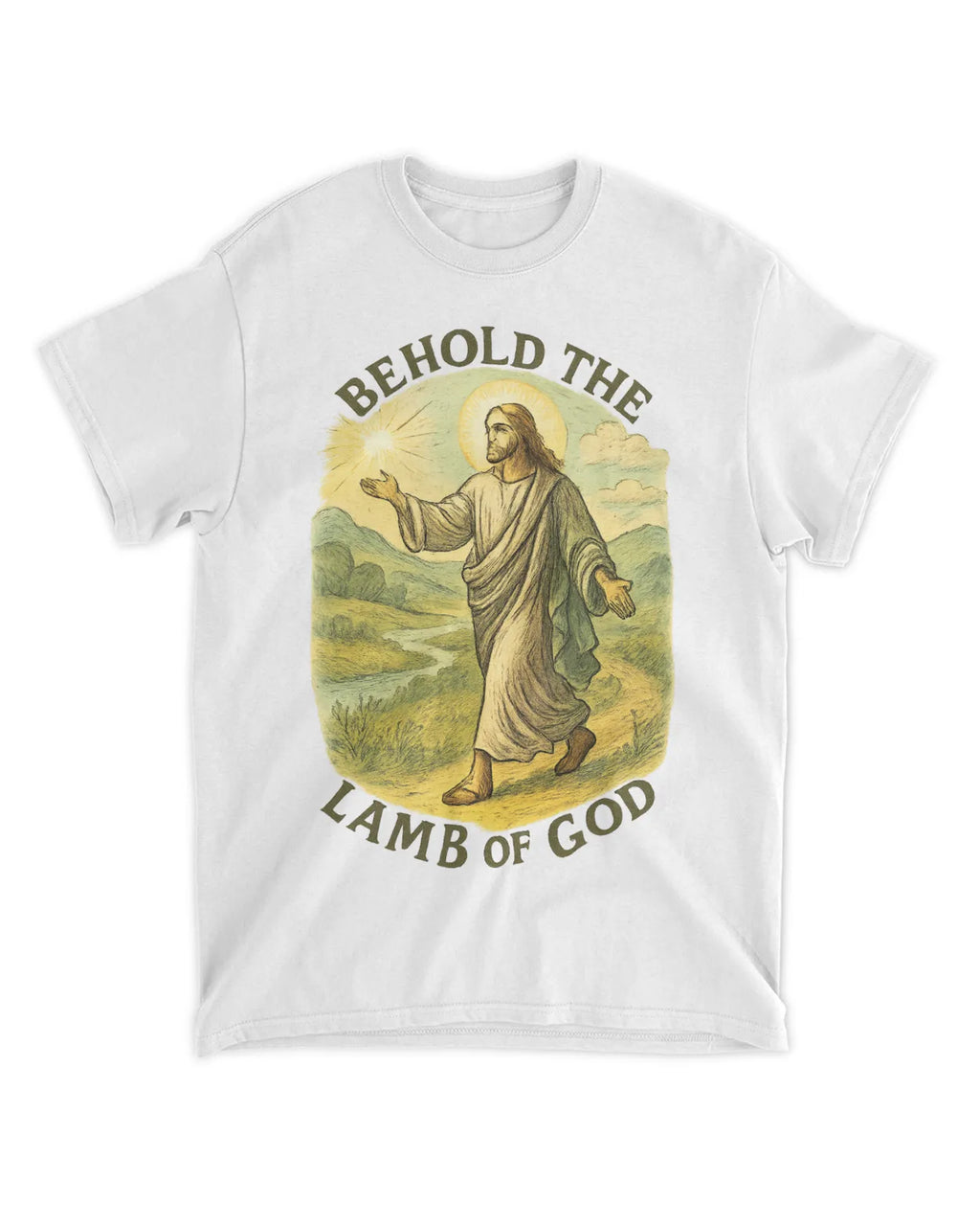 Johannes 1,36 T-Shirt