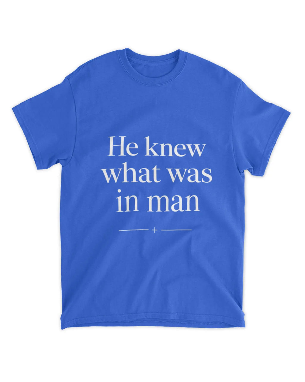 Camiseta Juan 2:25
