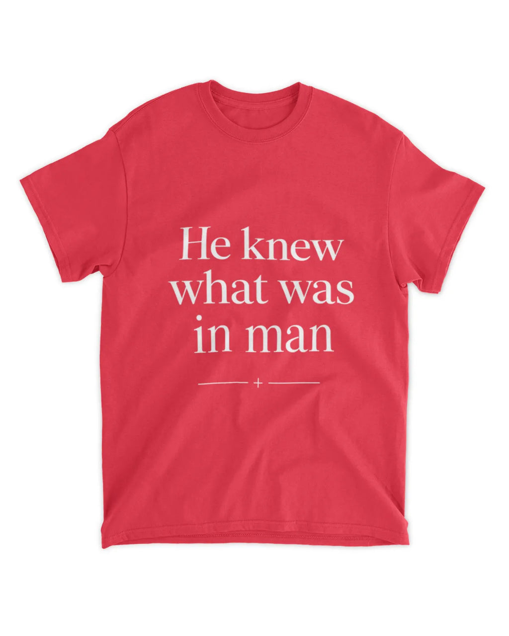Camiseta Juan 2:25