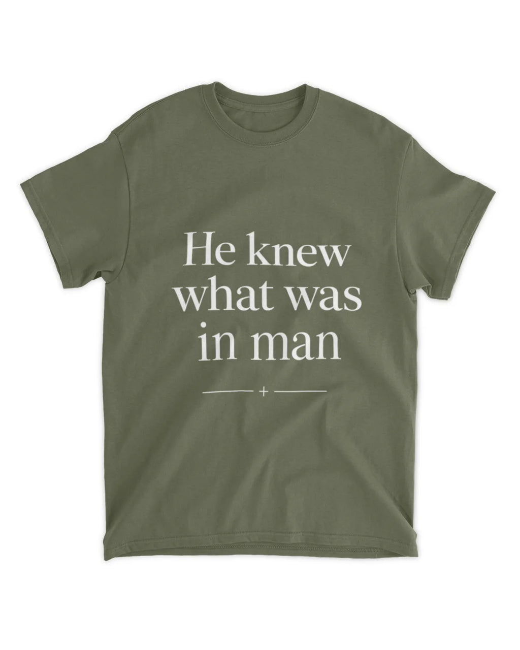 Camiseta Juan 2:25