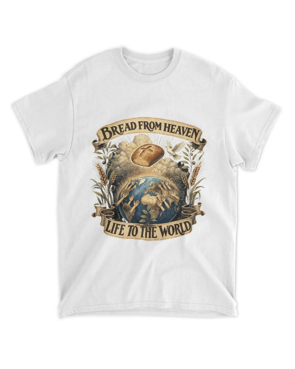 Camiseta de Juan 6:33b