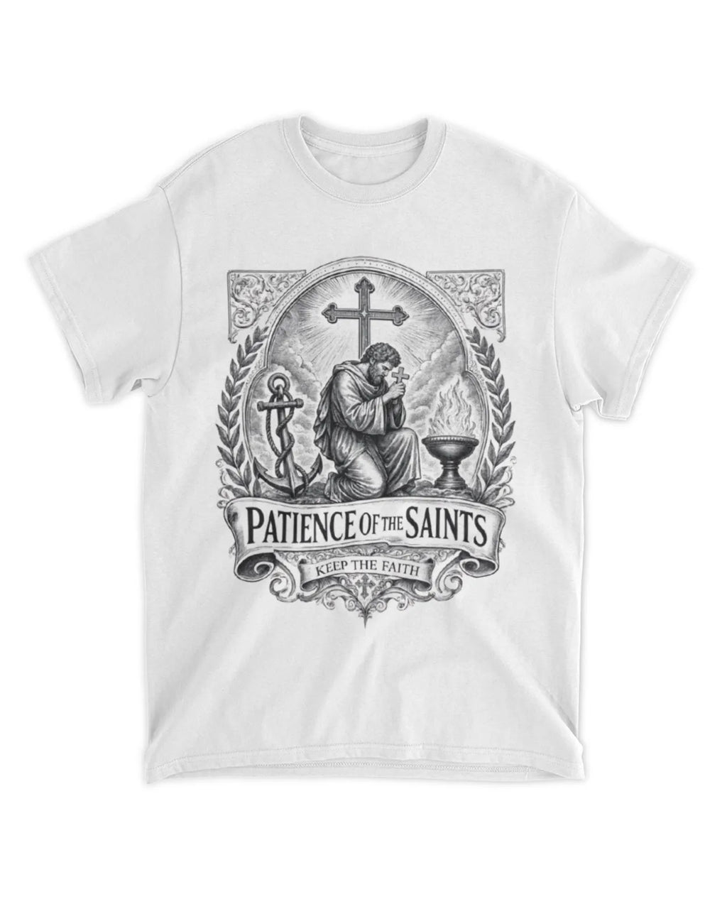 Revelation 14:12 T-Shirt Spiritual Tee