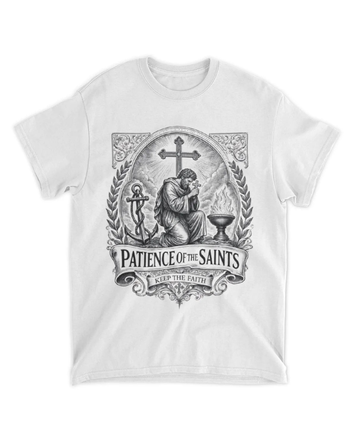 Revelation 14:12 T-Shirt Spiritual Tee