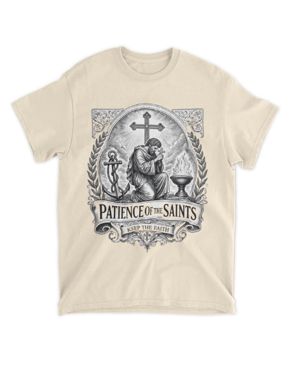 Revelation 14:12 T-Shirt Spiritual Tee