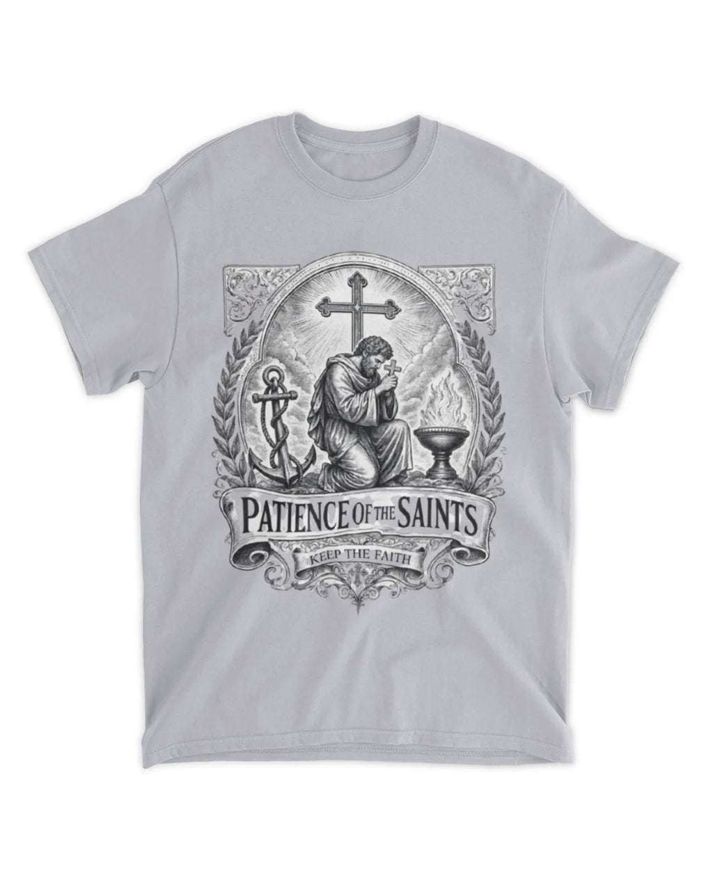 Revelation 14:12 T-Shirt Spiritual Tee