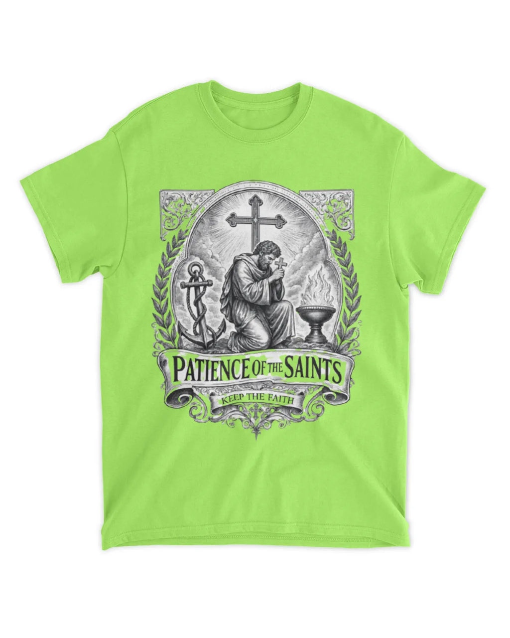 Revelation 14:12 T-Shirt Spiritual Tee