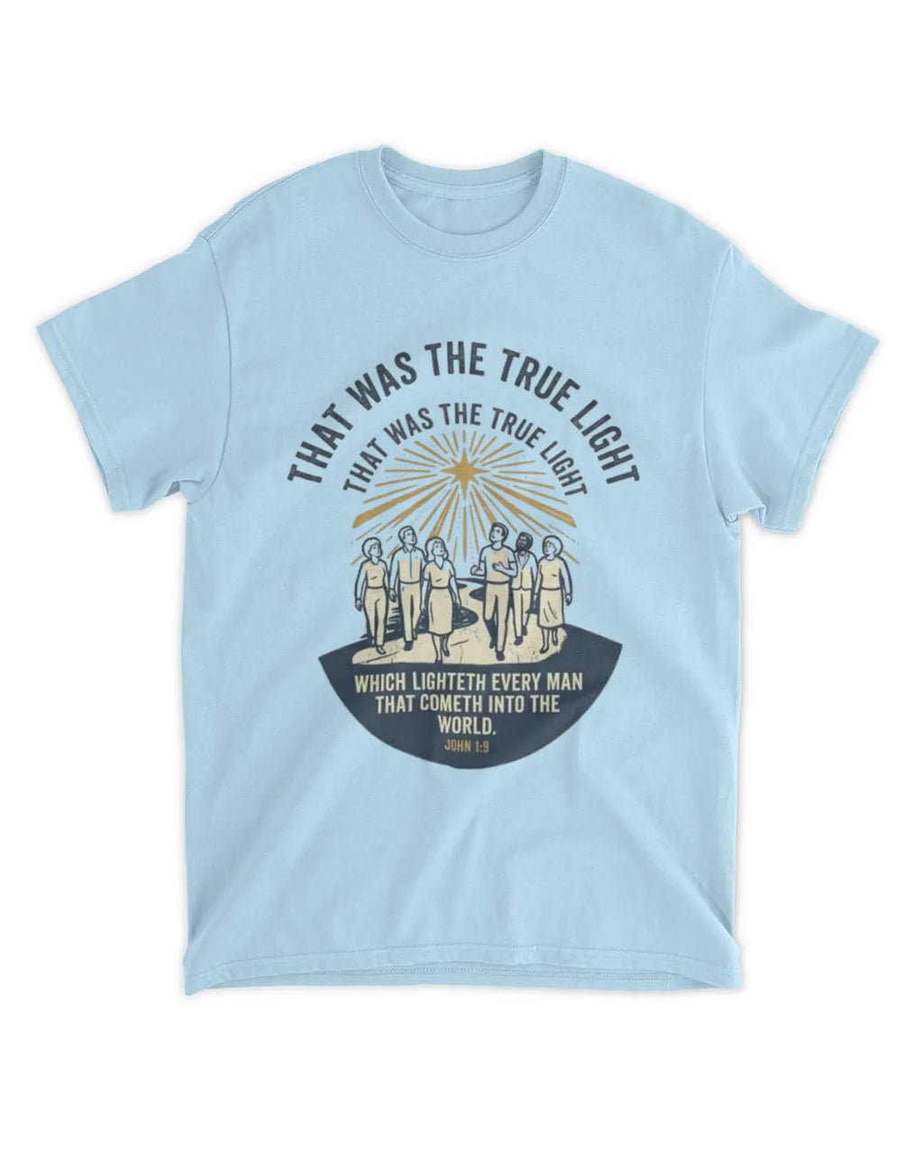 Camiseta Juan 1:9