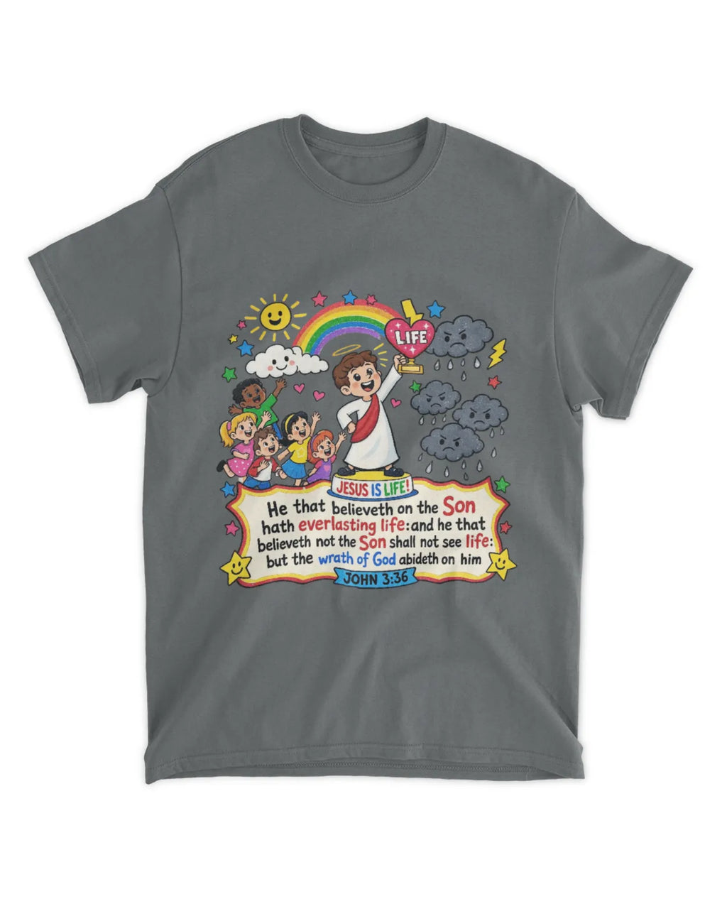 Johannes 3,36b T-Shirt