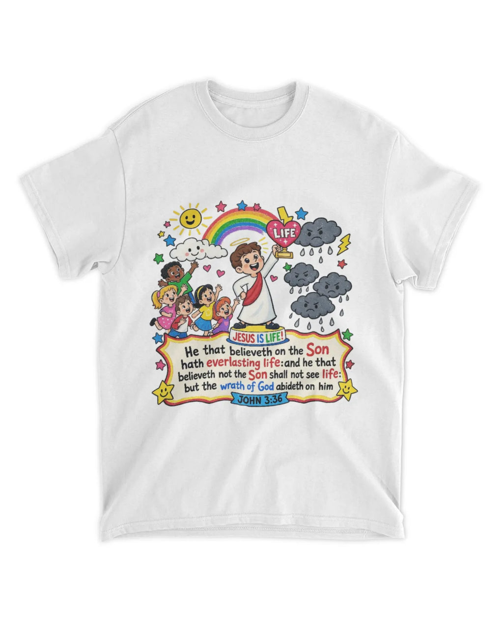 Johannes 3,36b T-Shirt
