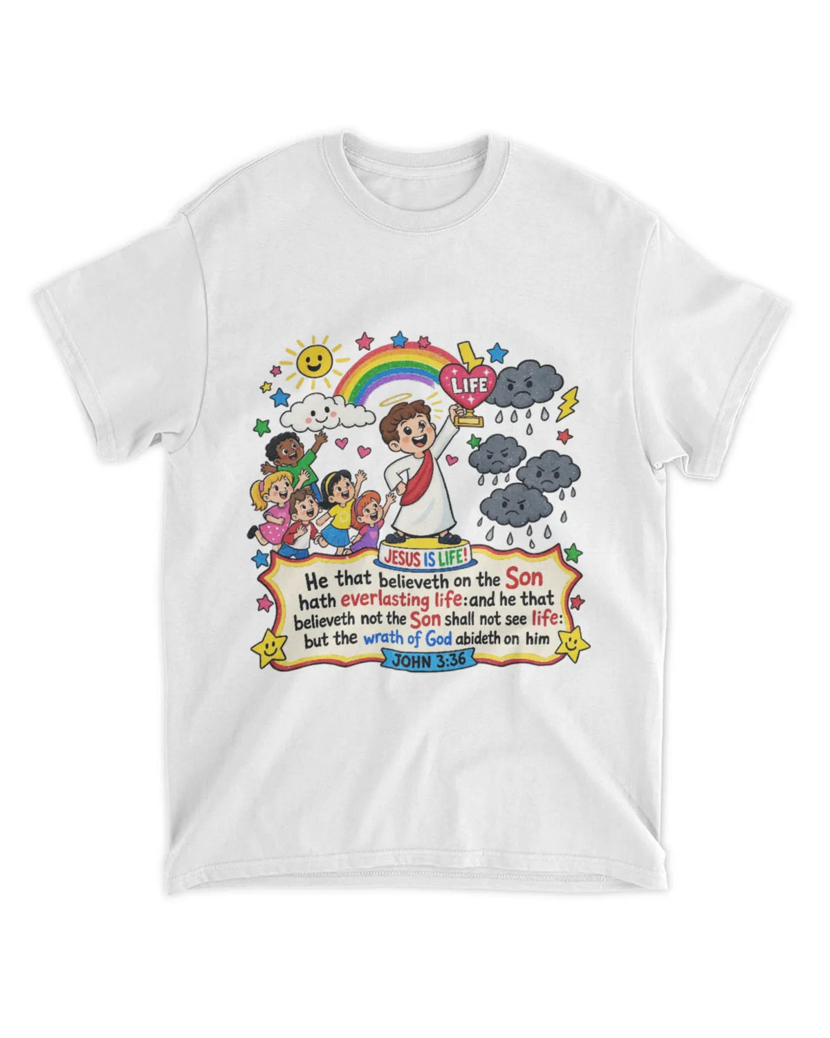 Camiseta Juan 3:36b