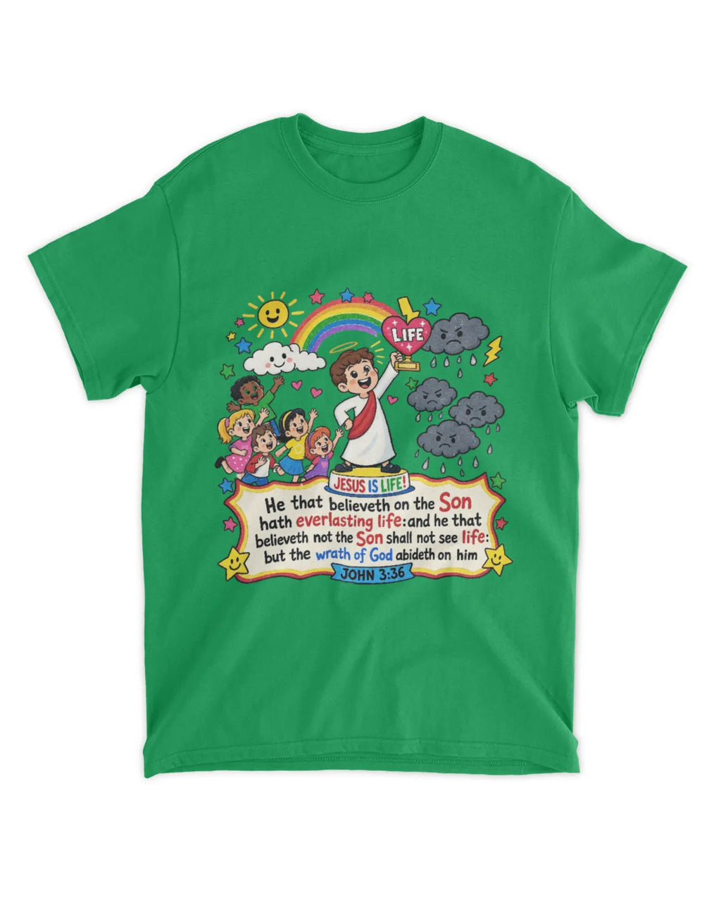Johannes 3,36b T-Shirt