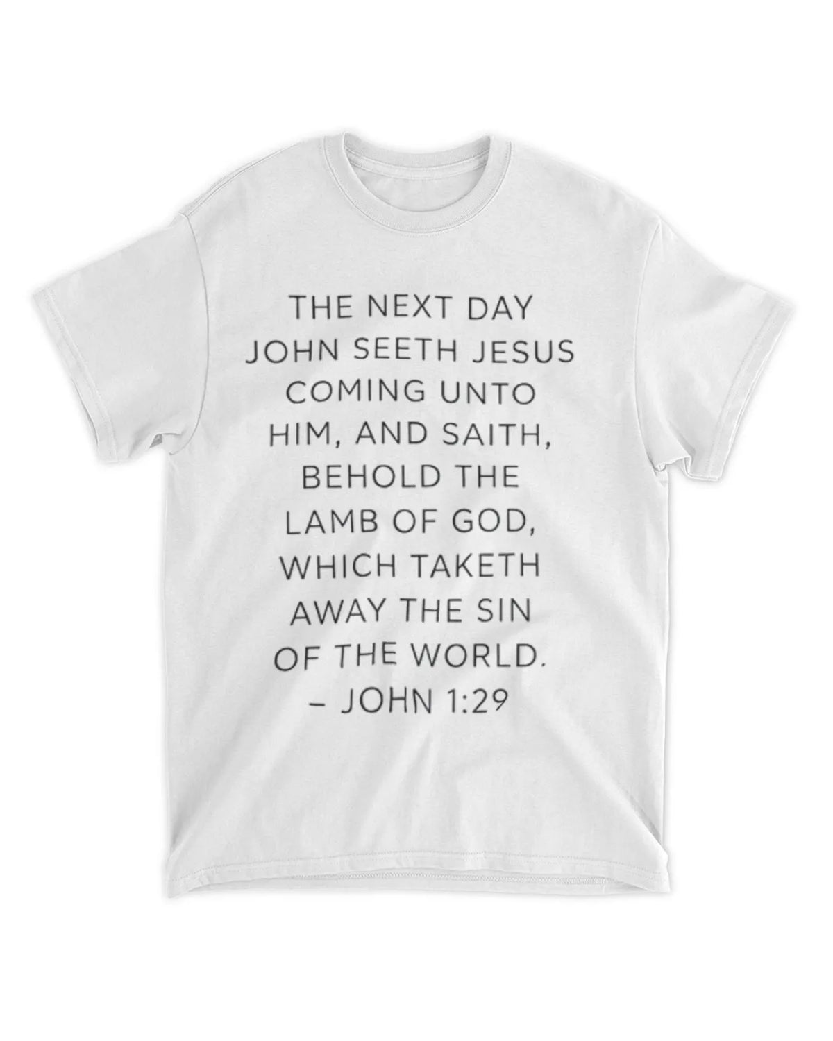 John 1:29 t-shirt