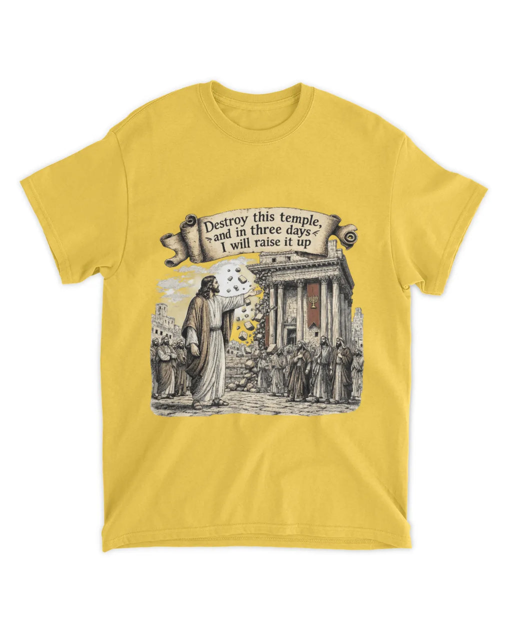Johannes 2,19b T-Shirt