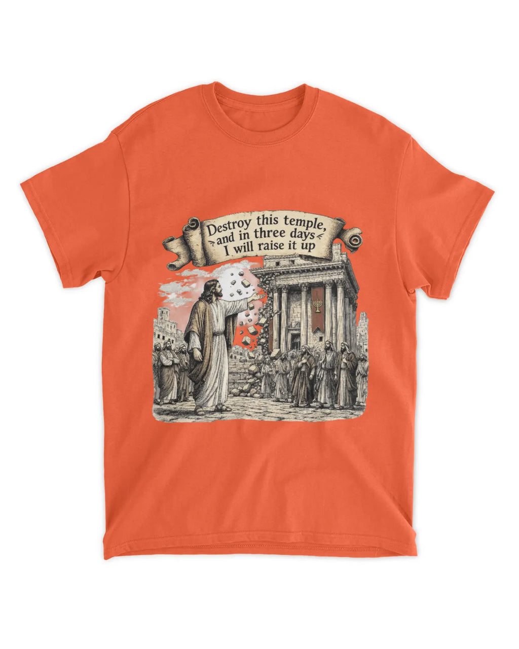 Johannes 2,19b T-Shirt