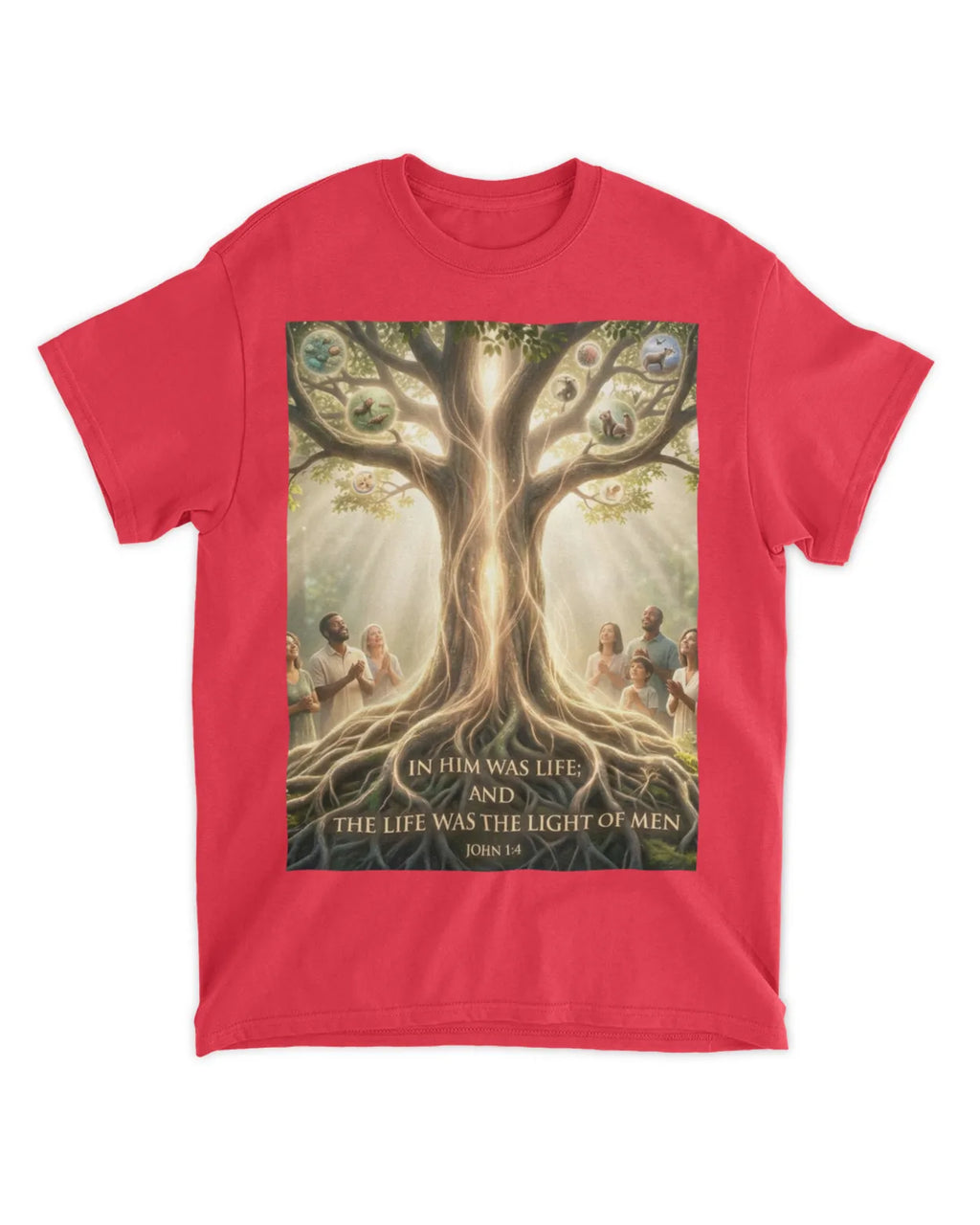 Johannes 1,4 T-Shirt