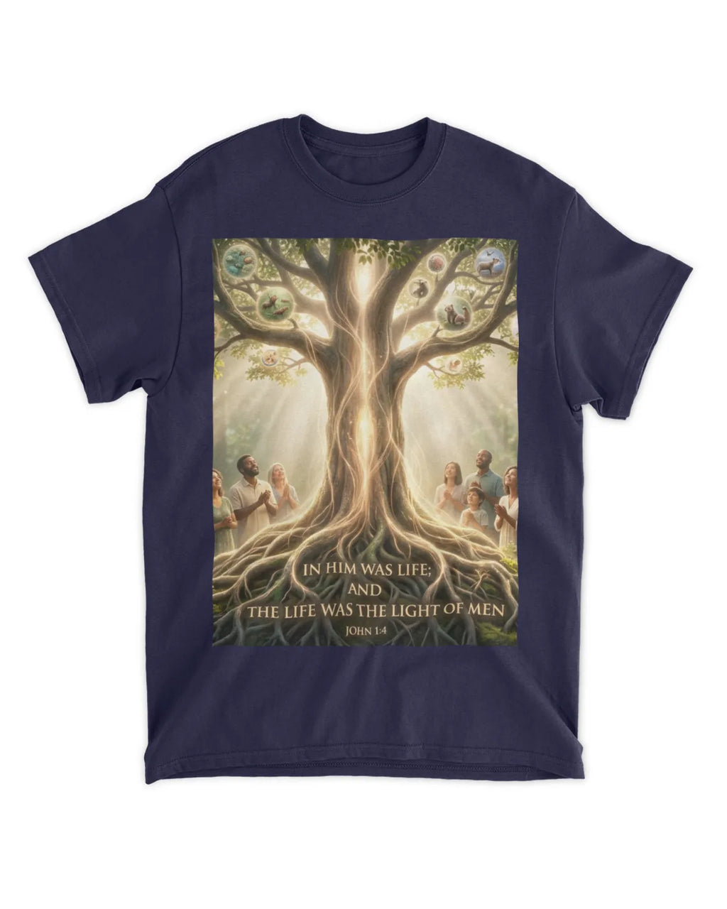 Johannes 1,4 T-Shirt